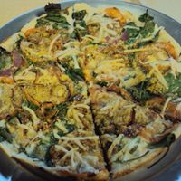 Vegan Pizza at Big Kahuna's Pizza in Honolulu