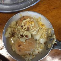 Vegan cheese balls! at Big Kahuna's Pizza in Honolulu