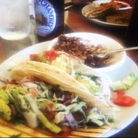 veggie tacos with beans and rice  at Cultivate Cafe in Destin
