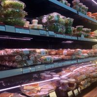 pre made baked sweets, sandwiches and salads. at BRU - EXKi - TA in Zaventem