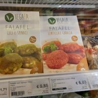 falafel (freezer) at NaturaSi - Via de' Toschi in Bologna