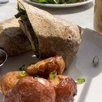 I took the breakfast burrito “I am nourished”. One of the best things I have ever eaten!  at Cafe Gratitude in San Diego