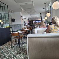 Inside at Cafe Gratitude in San Diego