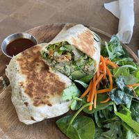Caesar wrap - I am glorious   at Cafe Gratitude in San Diego