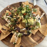 Nachos  at Cafe Gratitude in San Diego