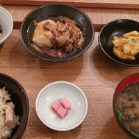The Japanese set at Brown Rice ブラウンライス in Tokyo
