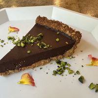 Chocolate tart   at Brown Rice ブラウンライス in Tokyo