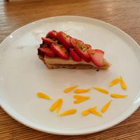 Strawberry pie at Brown Rice ブラウンライス in Tokyo