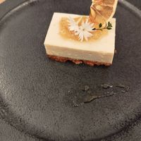 Tofu lemon cheesecake at Brown Rice ブラウンライス in Tokyo
