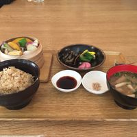 steamed basket at Brown Rice ブラウンライス in Tokyo