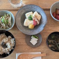 Seasonal set menu at Brown Rice ブラウンライス in Tokyo