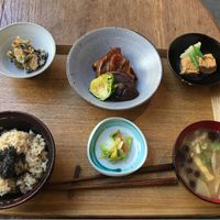 Set lunch at Brown Rice ブラウンライス in Tokyo