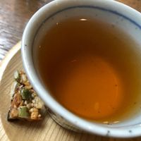 Hojicha Tea at Brown Rice ブラウンライス in Tokyo