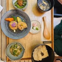 Seasonal set at Brown Rice ブラウンライス in Tokyo