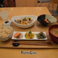 Dinner set (March 2013) at Brown Rice ブラウンライス in Tokyo
