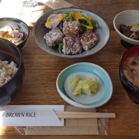 seasonal set menu at Brown Rice ブラウンライス in Tokyo