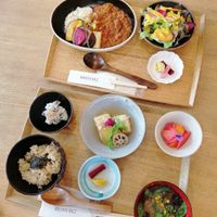 Curry (top) at Brown Rice ブラウンライス in Tokyo