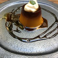 Kabocha flan at Brown Rice ブラウンライス in Tokyo