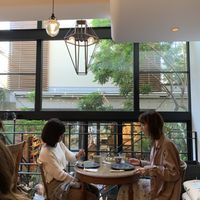 View of the restaurant at Brown Rice ブラウンライス in Tokyo