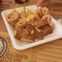 vegan cheese selection at B12 in Milan