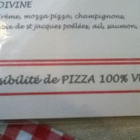 possibilité d'adapter plusieurs pizzas en version VEGAN at O Chato in Caen