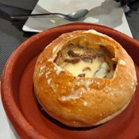 Queso con beicon at Bambú in Vigo