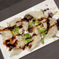 Gyozas  at Bambú in Vigo