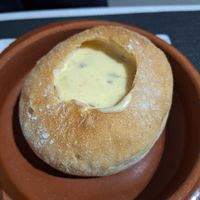 Cheese and jalapeños at Bambú in Vigo