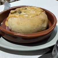 Estaba muy rico, relleno de queso y más cosas a elegir at Bambú in Vigo