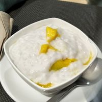 Arroz con leche at Bambú in Vigo