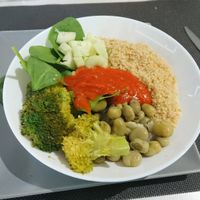 Buddha bowl at Bambú in Vigo