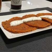 Red pepper and lots of good things  at Bambú in Vigo
