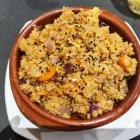 Salteado de quinoa at Bambú in Vigo