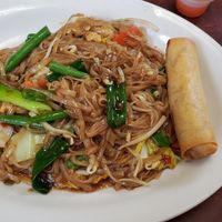 Vegan pad thai. at Na-Ha-Thai's Kitchen in Guelph