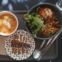 All dishes from the daily menu at Väcka in Barcelona