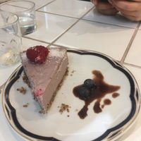 Raspberry pie  at Väcka in Barcelona