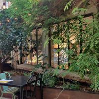 Outside area at Väcka in Barcelona