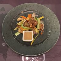 peanut satay  at Etnosvet in Prague