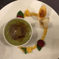 Avocado creme brûlée  at Etnosvet in Prague