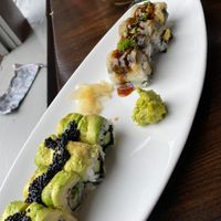 Green Goddess and South Pacific at Blue Sushi Sake Grill in Denver