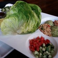 Vegetarian lettuce wraps at Blue Sushi Sake Grill in Denver