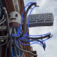 Pretty cool ! at Blue Sushi Sake Grill in Denver