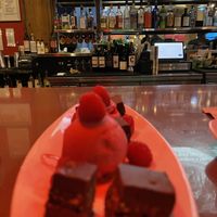 Vegan desert too!! at Blue Sushi Sake Grill in Denver