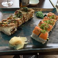 Shiitake it to me, vegan Philly roll  at Blue Sushi Sake Grill in Denver