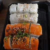 Avocado Roll & Salmon Roll  at Blue Sushi Sake Grill in Denver