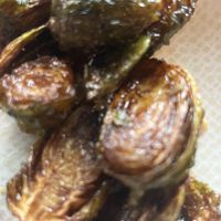 Brussels sprouts   at Blue Sushi Sake Grill in Denver