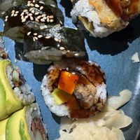 Unami maki (bbq eel so good!)  at Blue Sushi Sake Grill in Denver