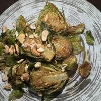 Brussels sprouts   at Blue Sushi Sake Grill in Denver