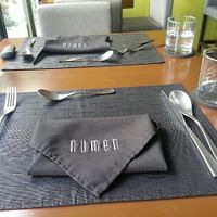 Beautiful table setting at Nümen in Merida