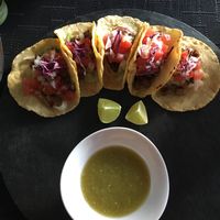 Castacan tacos at Nümen in Merida